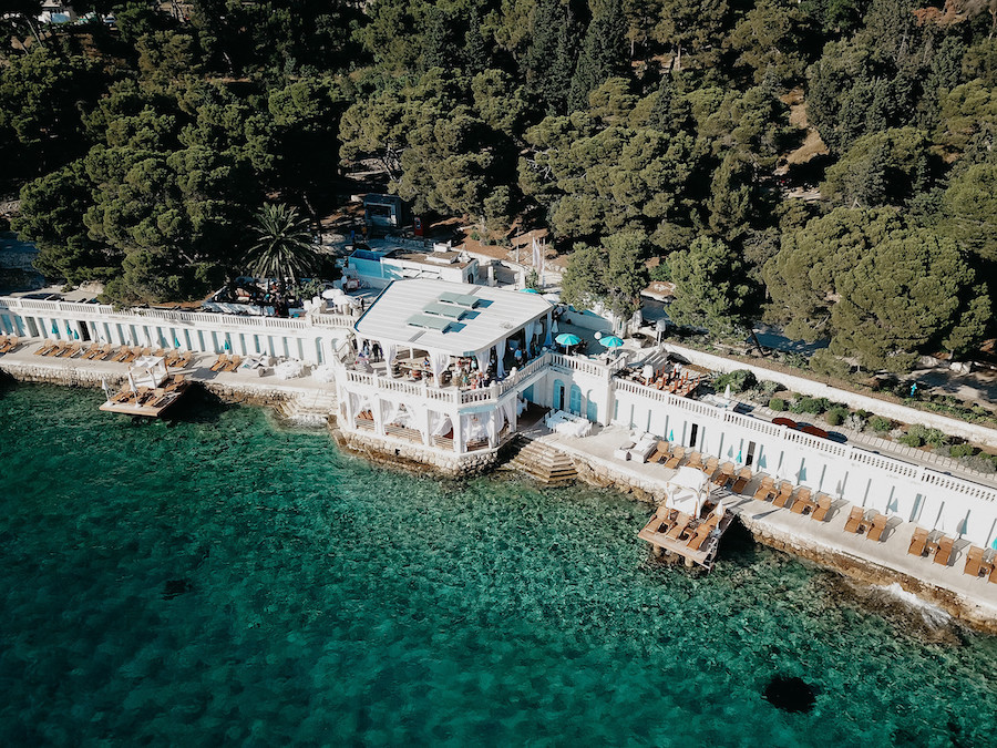 Bonj Le Bains Beach Wedding Hvar