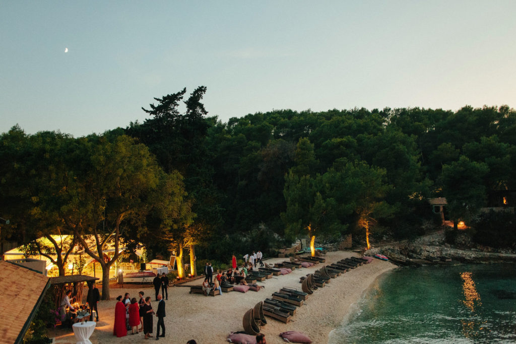 Little Green Bay Wedding Venue Hvar