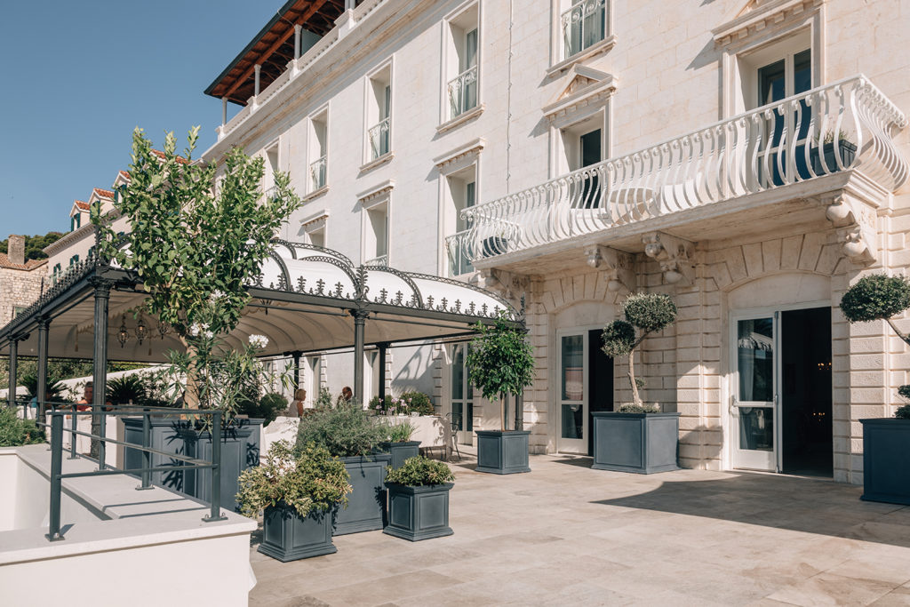 Luxury wedding venue hvar