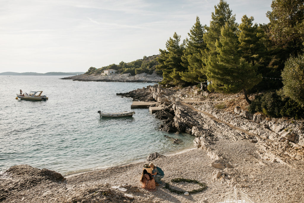 Beach Wedding Croatia Hvar Robinson