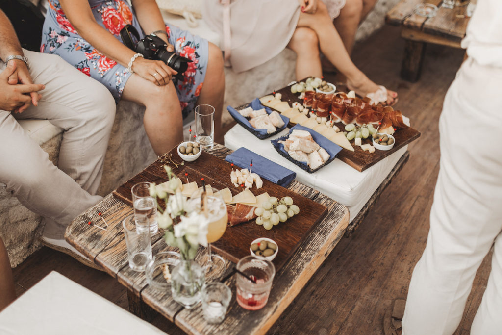 Laganini Beach Ciovo wedding reception in trogir croatia