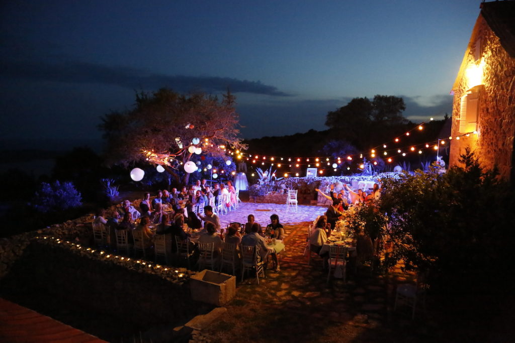 croatia hvar private estate wedding