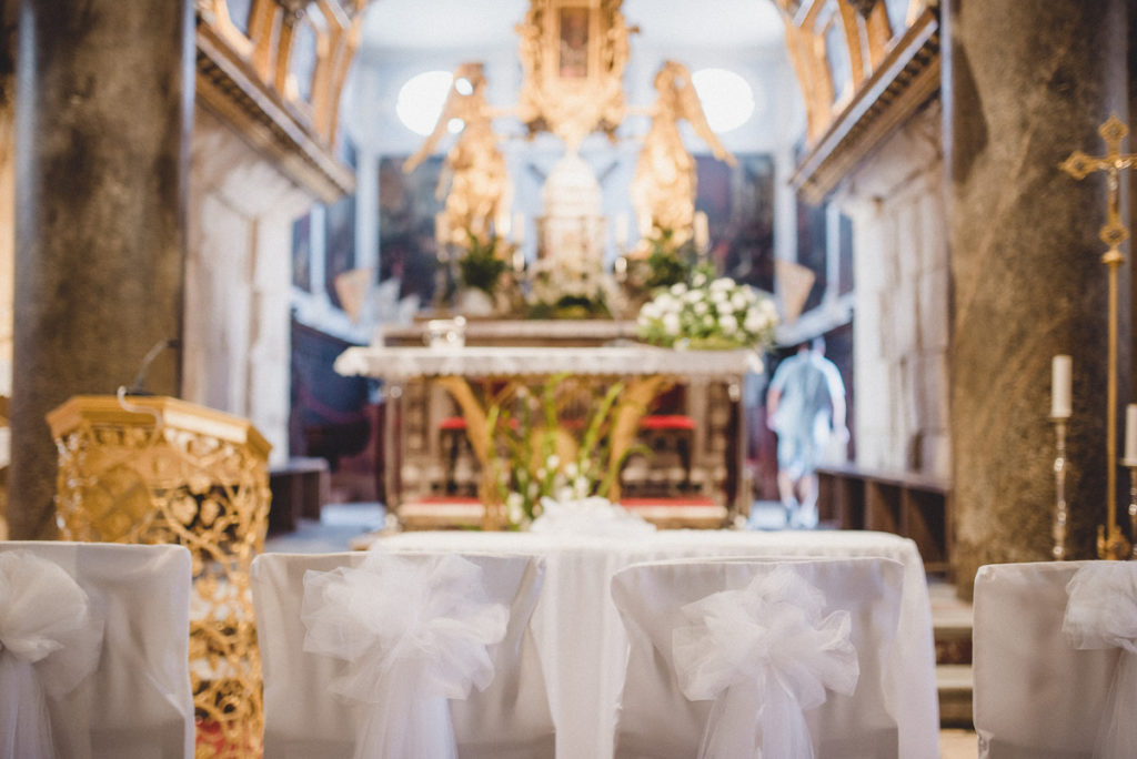 split weddings croatia church