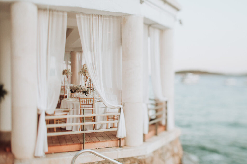 Luxury Wedding in Beach Club Hvar