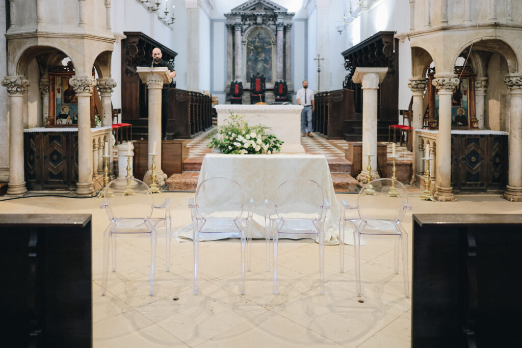 croatia church wedding hvar