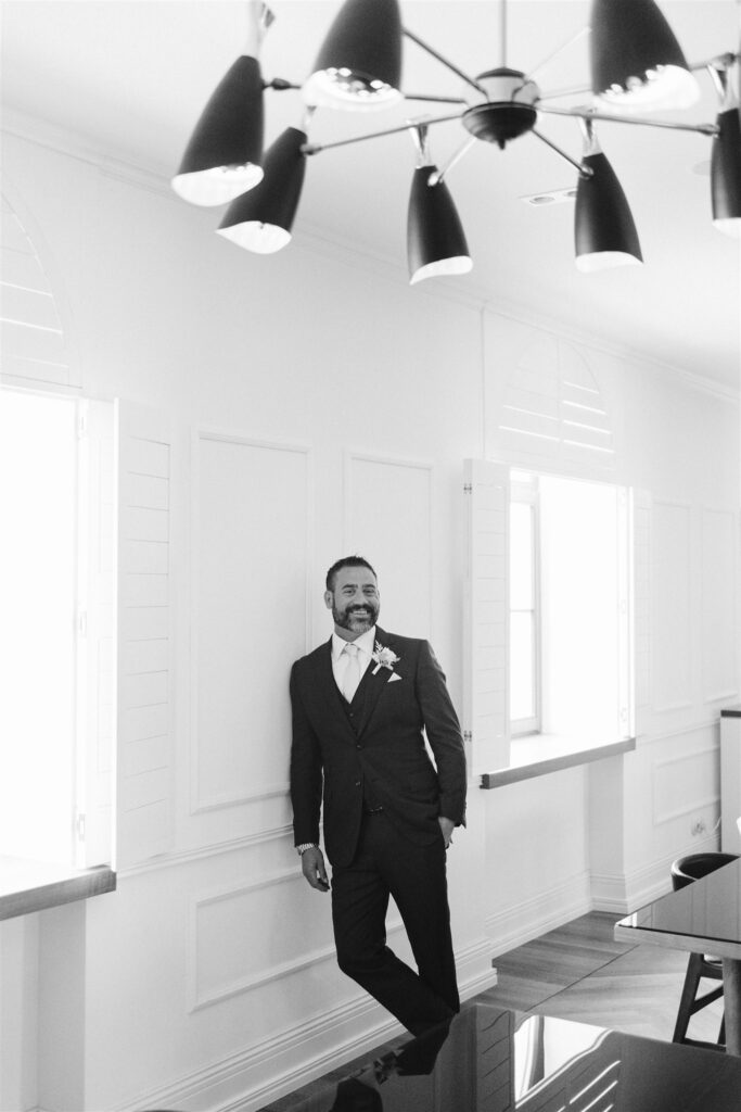 Groom Brown Beach Wedding Trogir Croatia