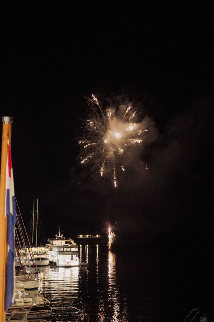Wedding Fireworks Croatia