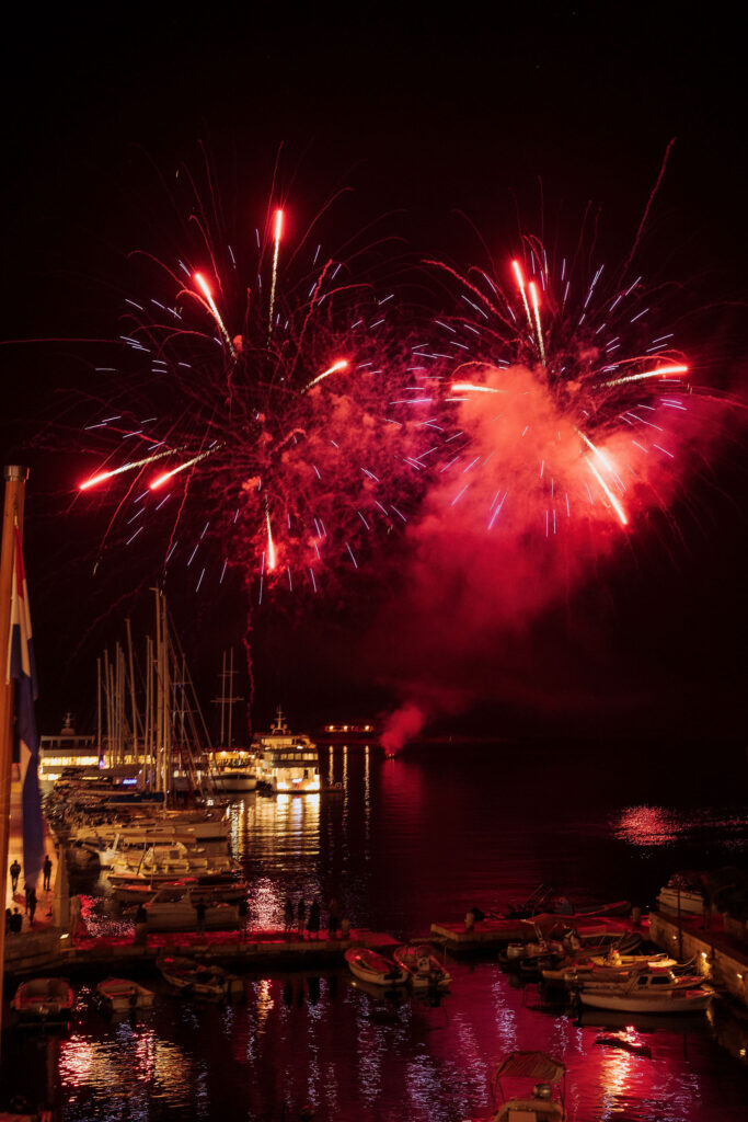 Wedding Fireworks Croatia