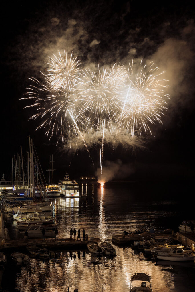 Wedding Fireworks Croatia