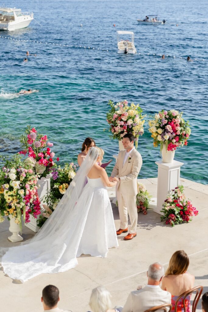 Wedding Ceremony Beach Club Hvar