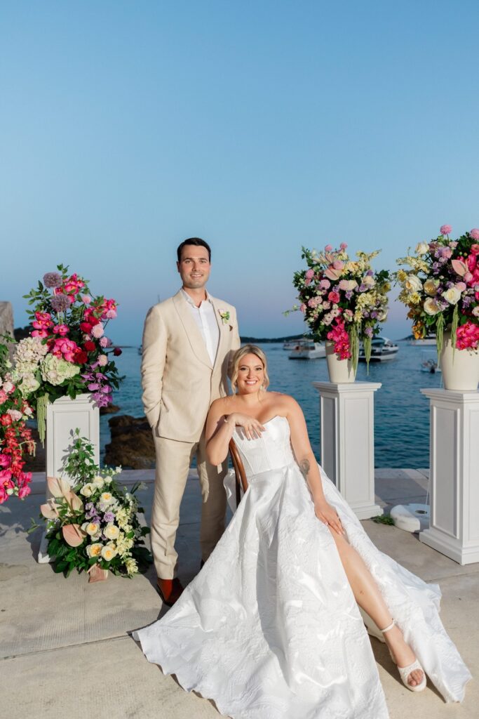 Wedding Ceremony Beach Club Hvar