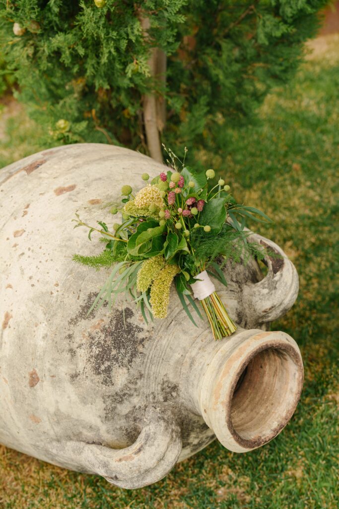 Organic Wedding Bouquet Croatia