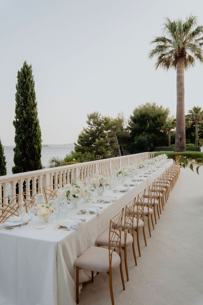 Wedding Reception at Korta Katarina in Orebic near Dubrovnik