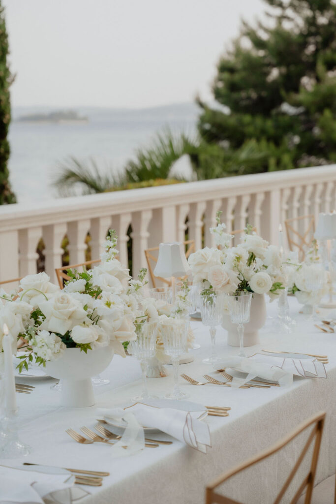 Wedding Reception at Korta Katarina in Orebic near Dubrovnik