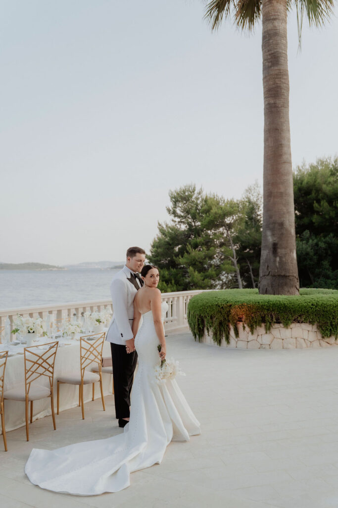 Wedding Reception at Korta Katarina in Orebic near Dubrovnik