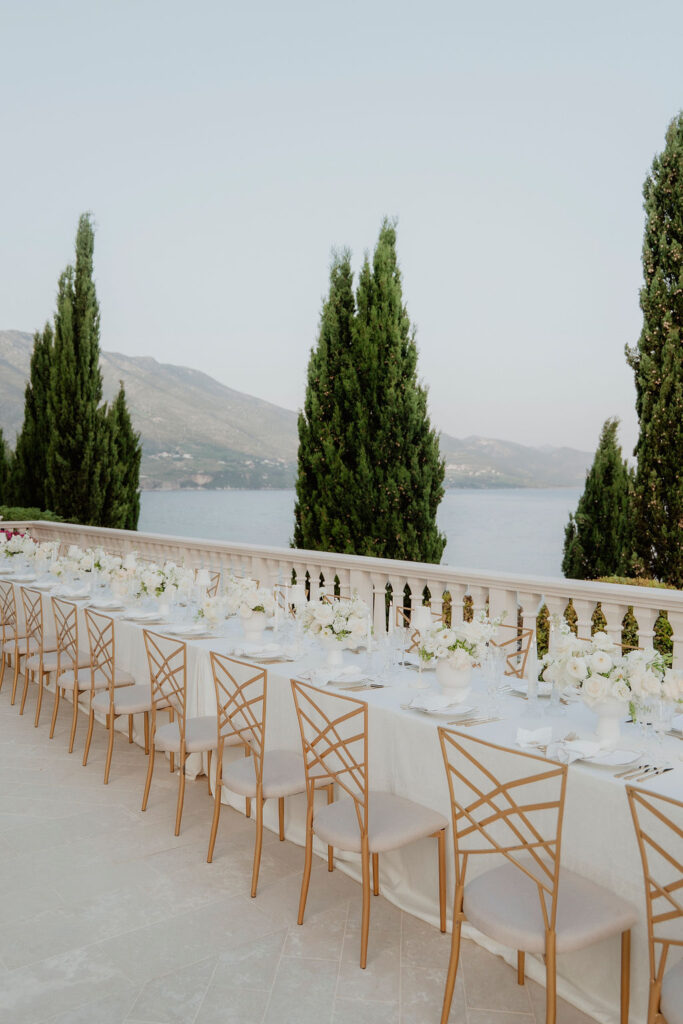 Wedding Reception at Korta Katarina in Orebic near Dubrovnik