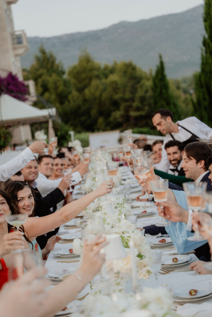Wedding Reception at Korta Katarina in Orebic near Dubrovnik