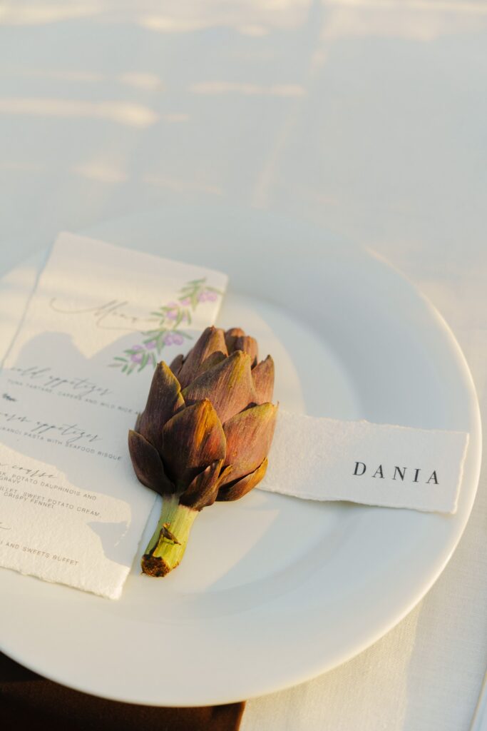 Plate setting San Canzian