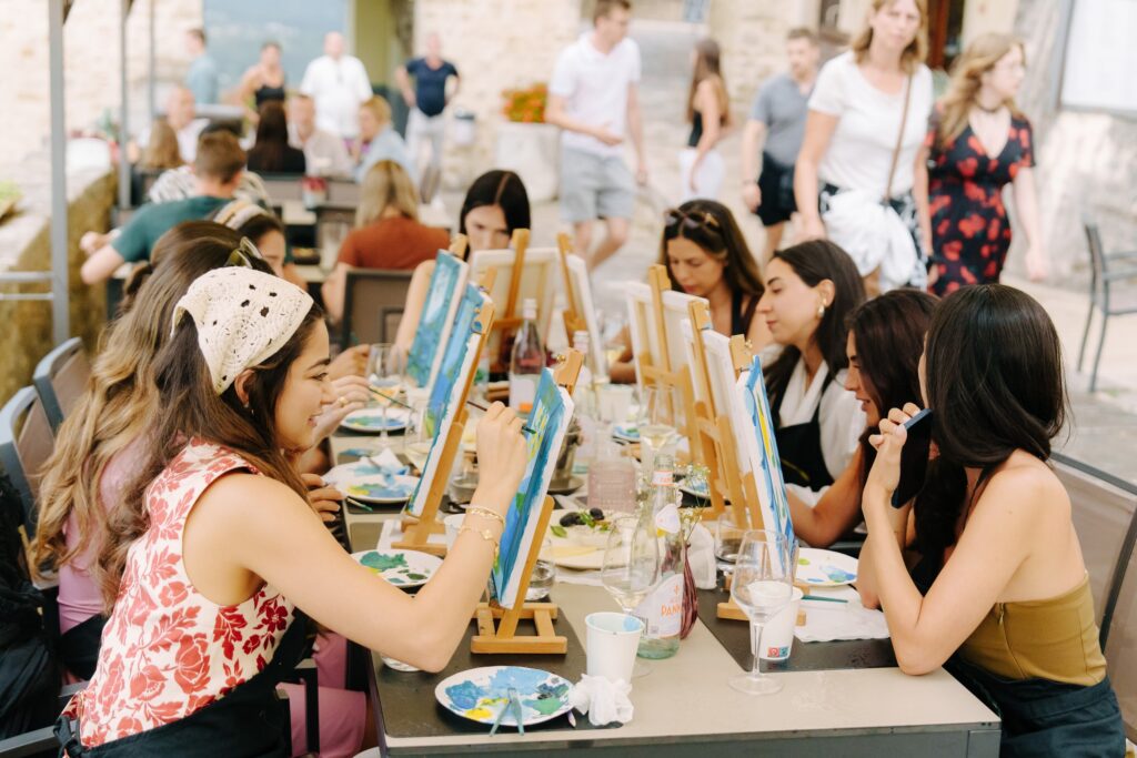 Wine & Paint Event Istria