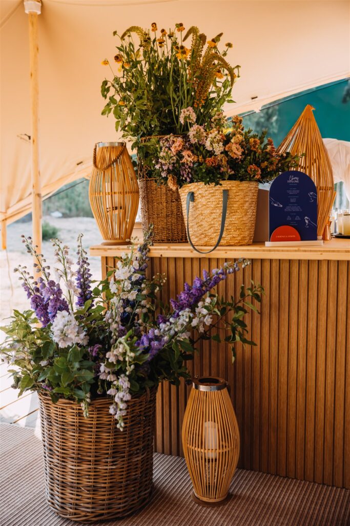 Bar set up at Maslina Resort Wedding