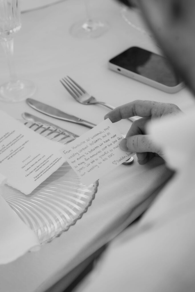 Beach Club Hvar wedding special details for Danielle & Jonah