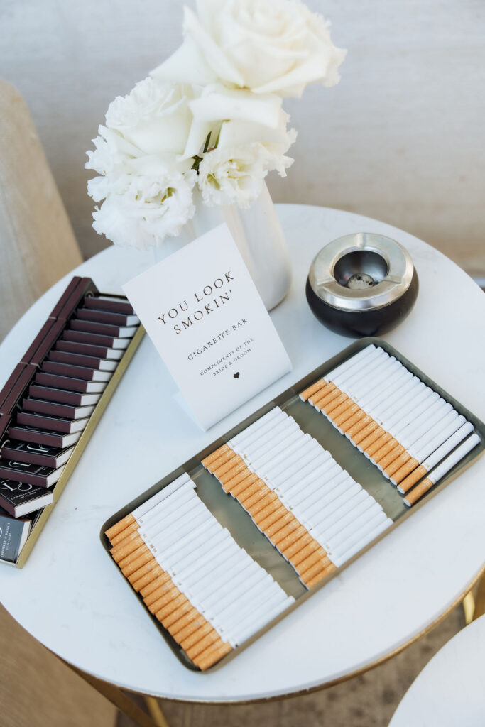 Beach Club Hvar wedding special details for Danielle & Jonah