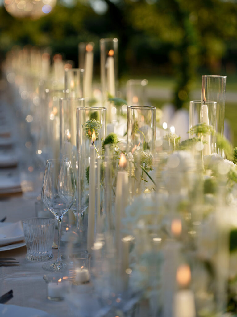 Luxury destination wedding details at Meneghetti Winery, Istria