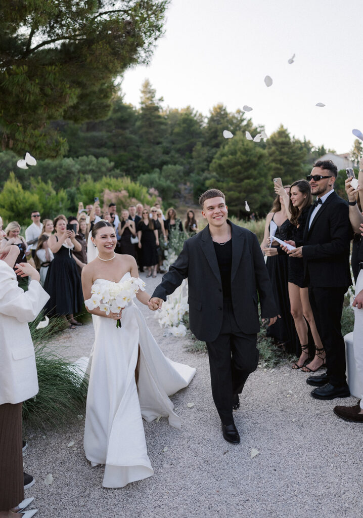 Wedding Ceremony at Maslina Resort Beach in Stari Grad, Hvar