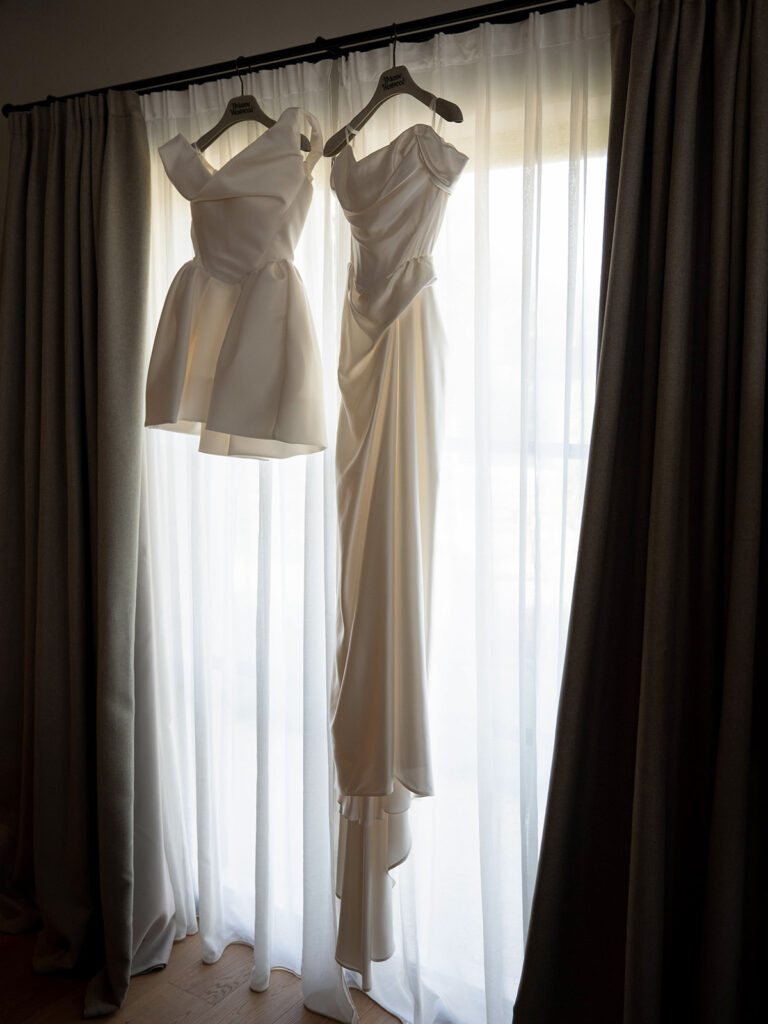 Bridal Dress Luxury destination wedding details at Meneghetti Winery, Istria