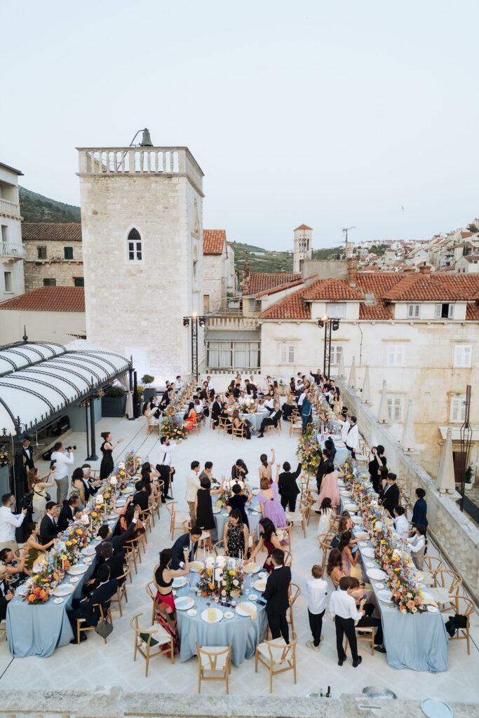 Kent&Kyle Hvar wedding at Palace Elisabeth terrace