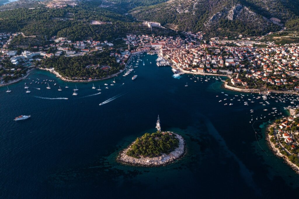 Galesnik Island in front of Hvar